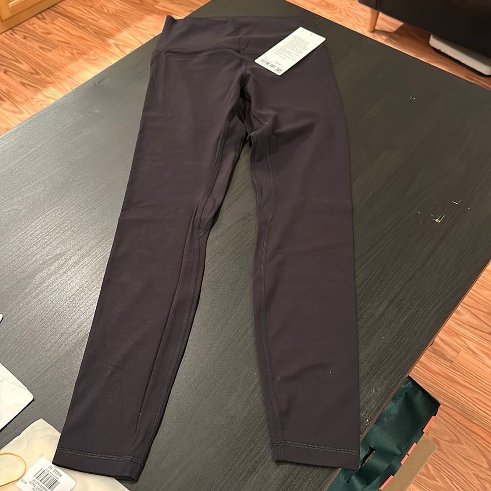 NWT Lululemon Align HR Pant 28” BLACK Size 6